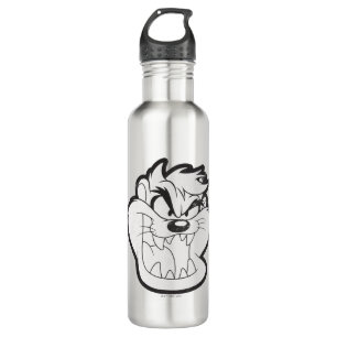 TAZ™ Evil Grin Badge Stainless Steel Water Bottle