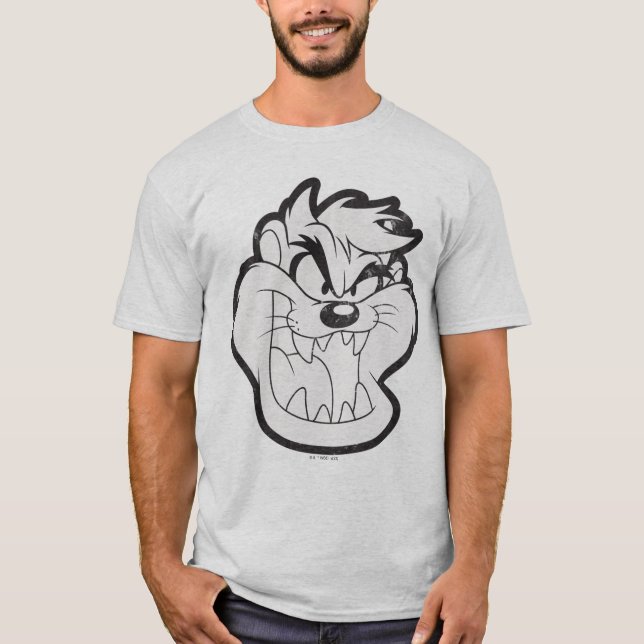 TAZ™ Evil Grin Badge T-Shirt (Front)
