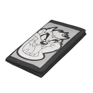 TAZ™ Evil Grin Badge Trifold Wallet