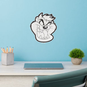 TAZ™ Evil Grin Badge Wall Decal