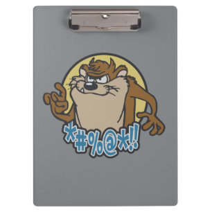TAZ™ Expletive Circle Graphic Clipboard