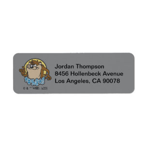 TAZ™ Expletive Circle Graphic Label