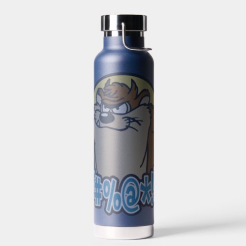 TAZ Expletive Circle Graphic Water Bottle