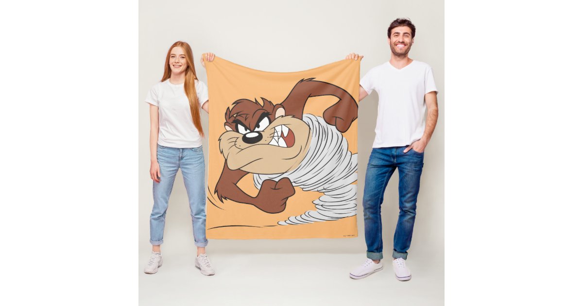 TAZ™ fast spinning Fleece Blanket | Zazzle TAZ™ fast spinning Fleece Blanket | Zazzle