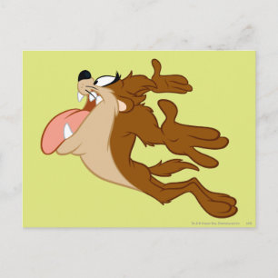 TAZ™ flying through the air Postcard