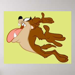 TAZ™ flying through the air Poster