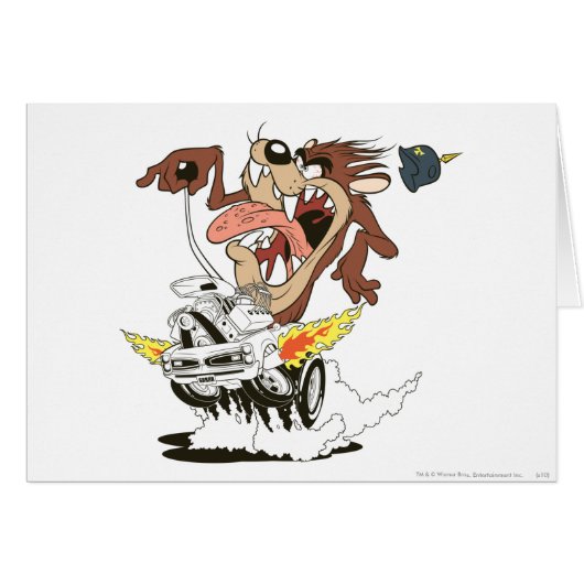 TAZ™ Furious Driving Cards (Front Horizontal)