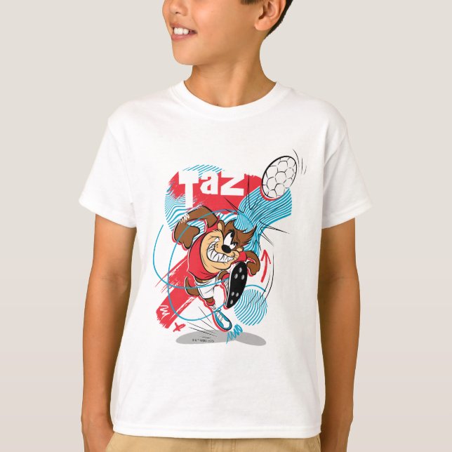 TAZ™ Headbutting Soccer Ball T-Shirt (Front)