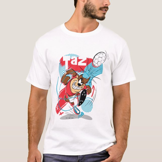 TAZ™ Headbutting Soccer Ball T-Shirt (Front)