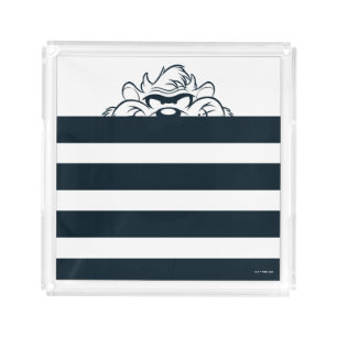 TAZ™ Hiding In Stripes Acrylic Tray