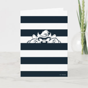 TAZ™ Hiding In Stripes Card