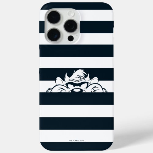 TAZâ Hiding In Stripes iPhone 15 Pro Max Case