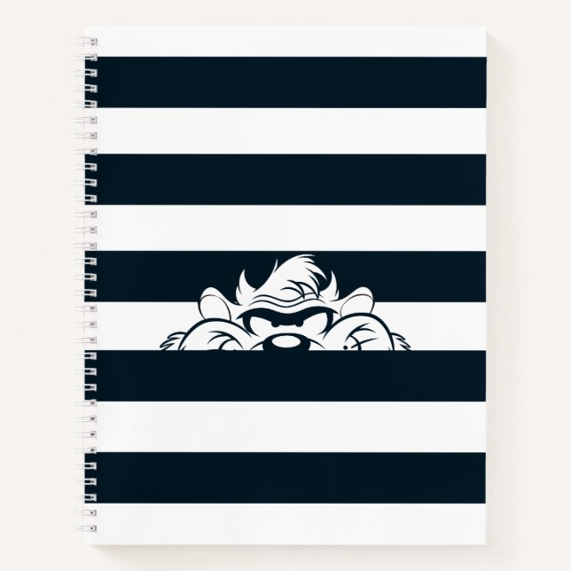 TAZ™ Hiding In Stripes Notebook (Front)