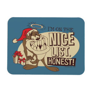 TAZ™- I'm On The Nice List Magnet