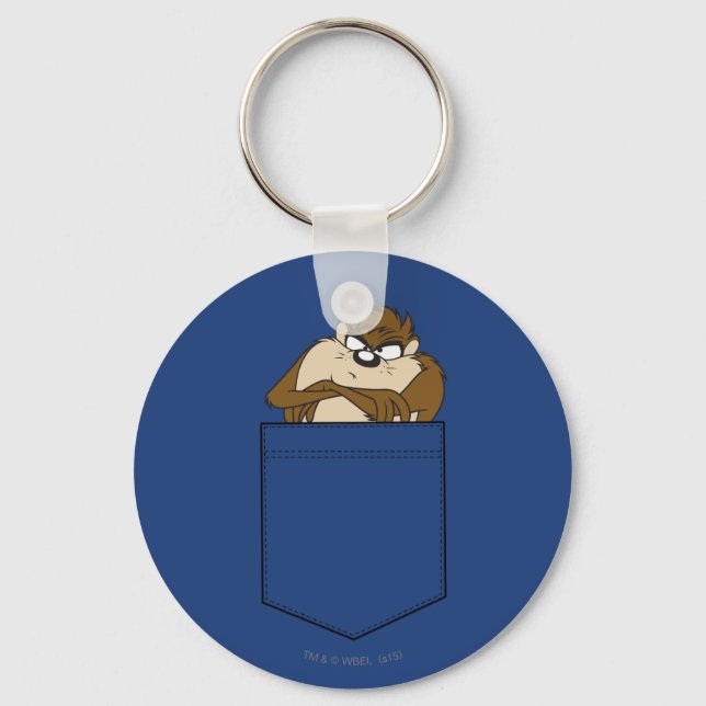 TAZ™ In A Pocket Keychain (Front)