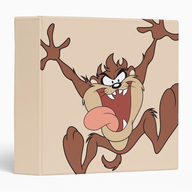 TAZ™ Leaping Binder (Front/Spine)