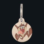 TAZ™ Leaping Pet ID Tag<br><div class="desc">LOONEY TUNES™ | Check out this TAZ™ Leaping artwork! Click the customize button to begin personlizing your very own LOONEY TUNES™ merchandise!</div>