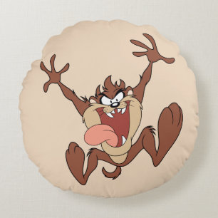 TAZ™ Leaping Round Pillow