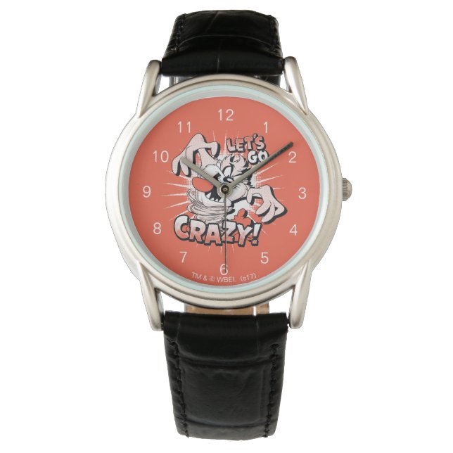 TAZ™ "Let's Go Crazy!" Halftone Watch (Front)