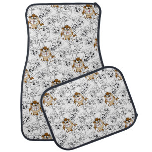 Looney Tunes Taz Car Floor Mats Zazzle