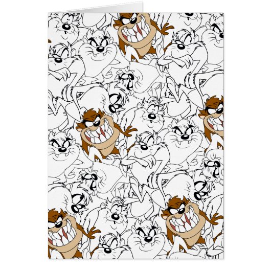 TAZ™ Line Art Color Pop Pattern Cards (Front)