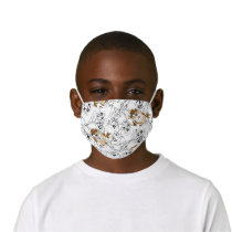 TAZ™ Line Art Color Pop Pattern Kids' Cloth Face Mask