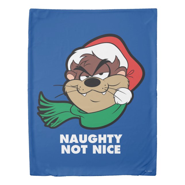 TAZ™ "Naughty Not Nice" Duvet Cover (Front)
