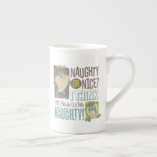 TAZ™- Naughty or Nice? Bone China Mug
