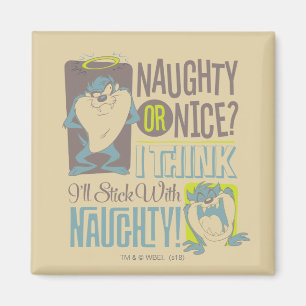 TAZ™- Naughty or Nice? Magnet