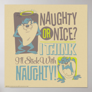 TAZ™- Naughty or Nice? Poster