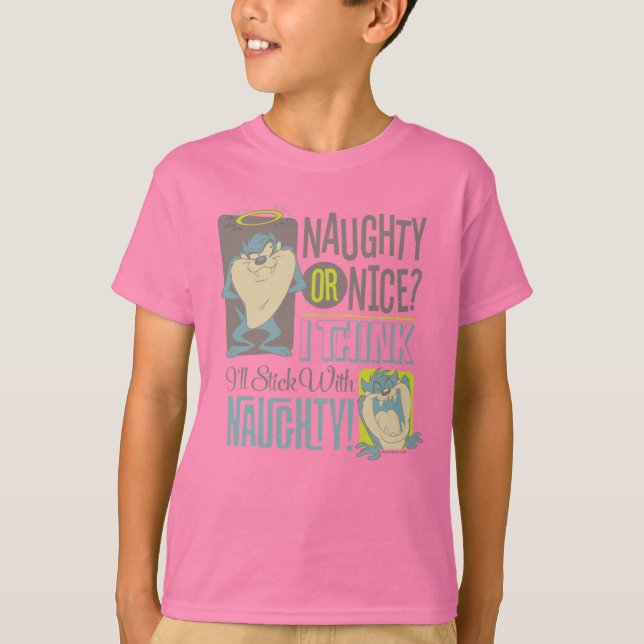 TAZ™- Naughty or Nice? T-Shirt (Front)