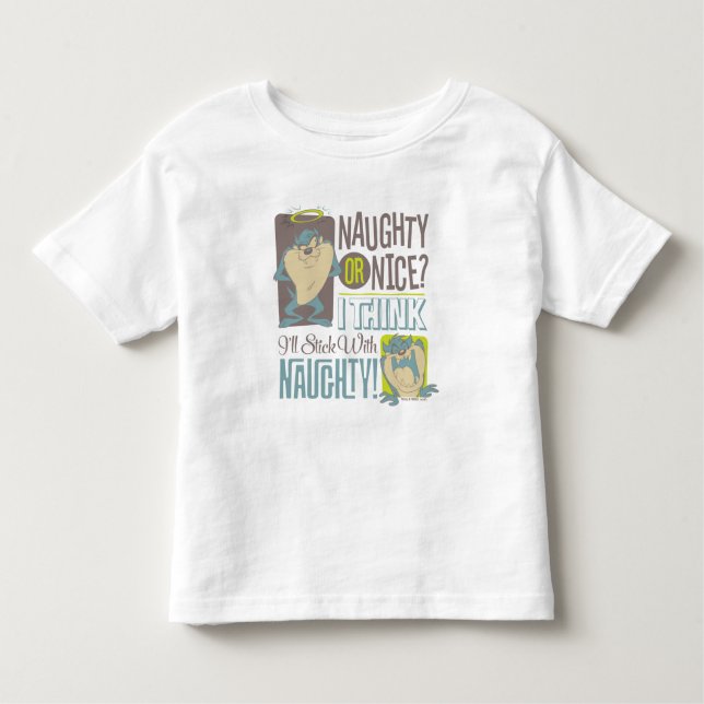 TAZ™- Naughty or Nice? Toddler T-shirt (Front)