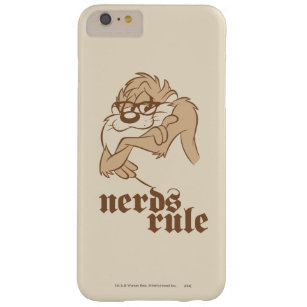 TAZ™ - Nerds Rule Barely There iPhone 6 Plus Case