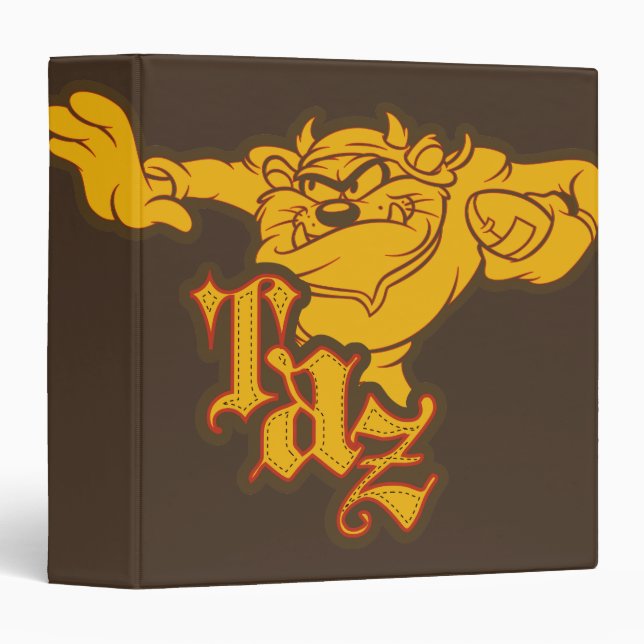 TAZ™ One Arm Stuff 3 Ring Binder (Front/Spine)