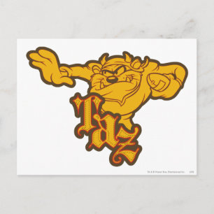 TAZ™ One Arm Stuff Postcard