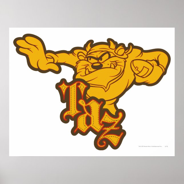 TAZ™ One Arm Stuff Poster (Front)