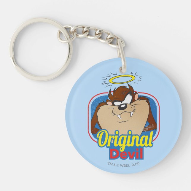 TAZ™ Original Devil Keychain (Front)