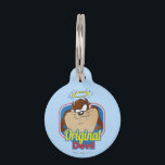 TAZ™ Original Devil Pet Tag<br><div class="desc">LOONEY TUNES™ | Check out this TAZ™ Original Devil artwork! Click the customize button to begin personalizing your very own LOONEY TUNES™ merchandise!</div>