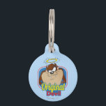 TAZ™ Original Devil Pet Tag<br><div class="desc">LOONEY TUNES™ | Check out this TAZ™ Original Devil artwork! Click the customize button to begin personlizing your very own LOONEY TUNES™ merchandise!</div>