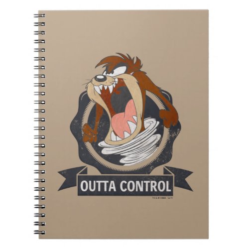 TAZ Outta Control Notebook