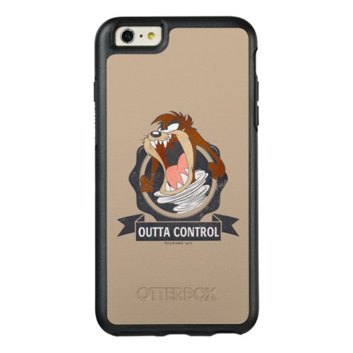 TAZ Outta Control OtterBox iPhone 66s Plus Case