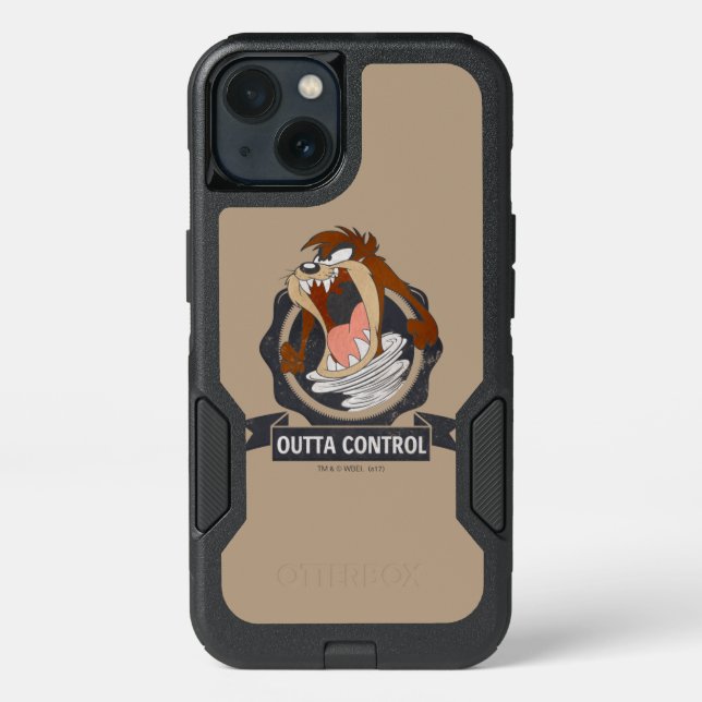 TAZ™ Outta Control Otterbox iPhone Case (Back)