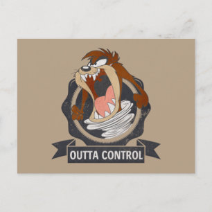 TAZ™ Outta Control Postcard
