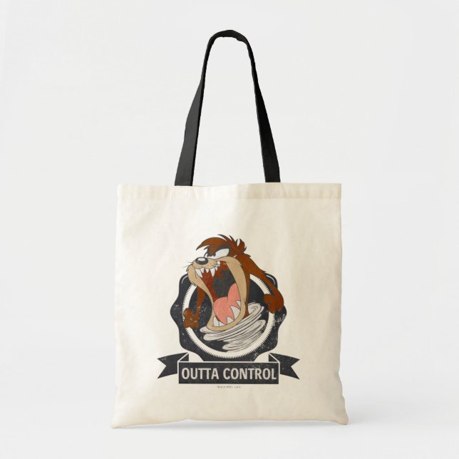 TAZ™ Outta Control Tote Bag (Front)