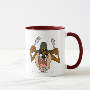 TAZ™ Pilgrim Thanksgiving in Color Mug