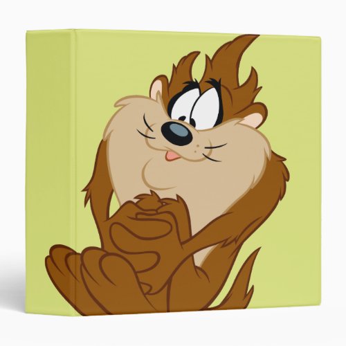 TAZ posing 4 3 Ring Binder