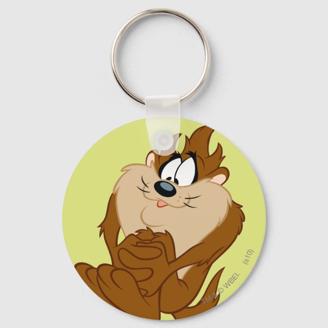 TAZ™ posing 4 Keychain (Front)