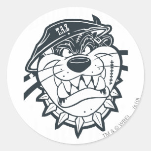 TAZ™ - Rebel Classic Round Sticker