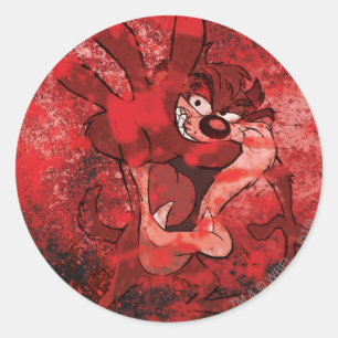 TAZ™ Sinister Classic Round Sticker