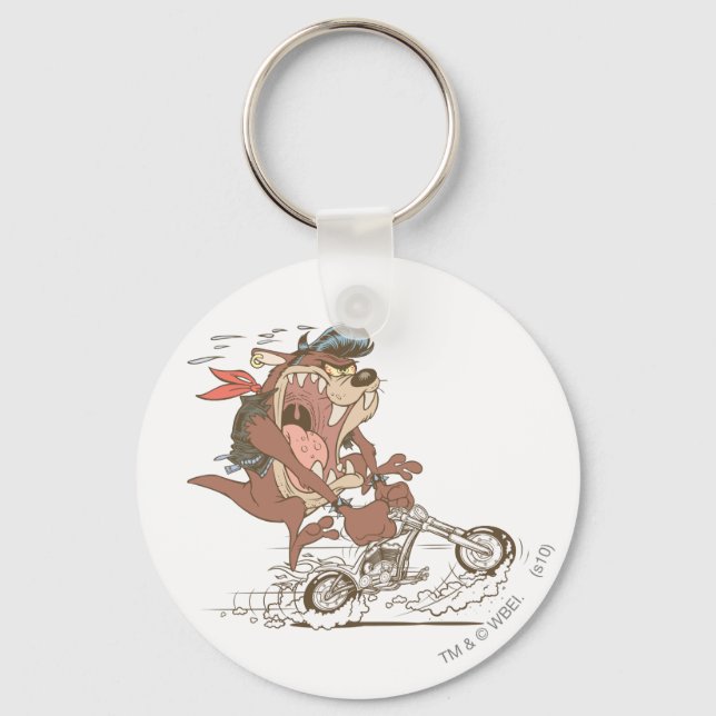 TAZ™ Slick Hog Keychain (Front)